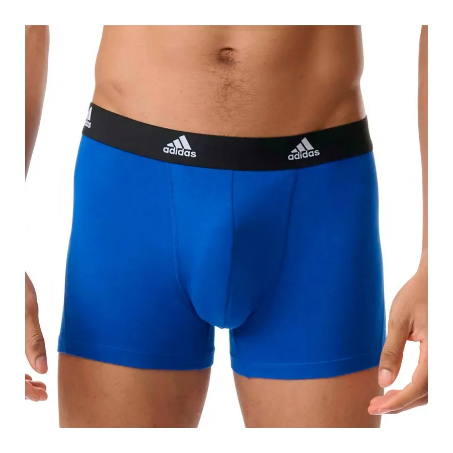 ADIDAS BOXER ACTIVE FLEX COTTON 2P Azul/Negro 4A1M20 913