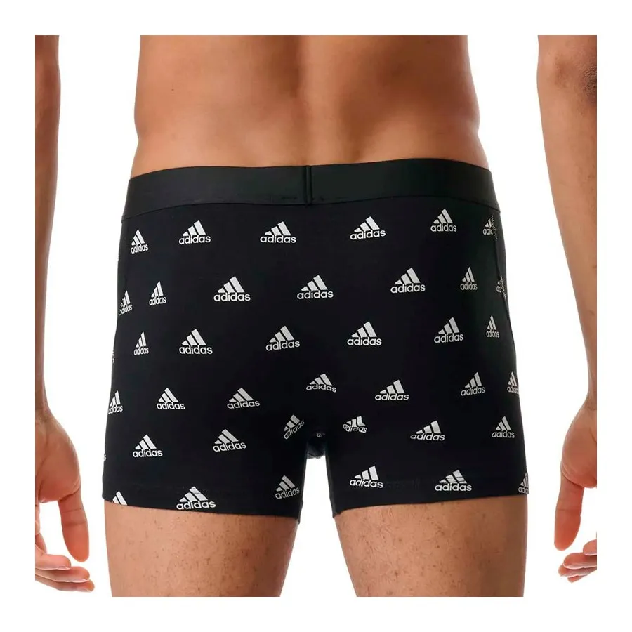 ADIDAS BOXER ACTIVE FLEX COTTON 2P Azul/Negro 4A1M20 913