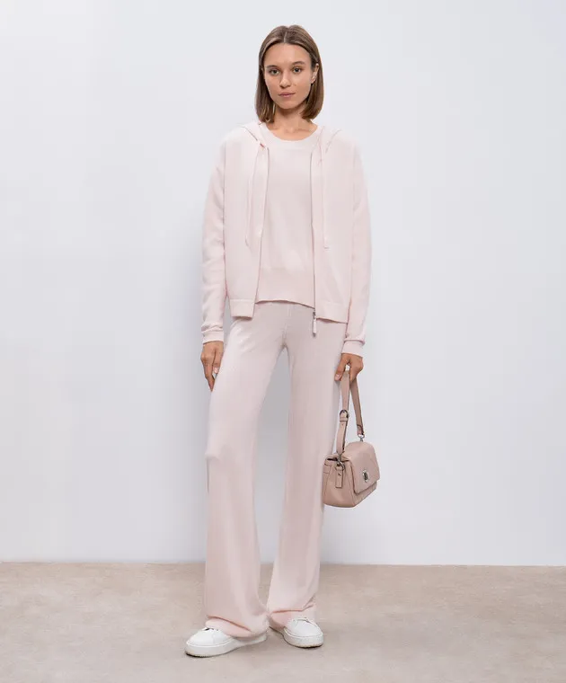 Allude Pink sports jacket made of wool and cashmere