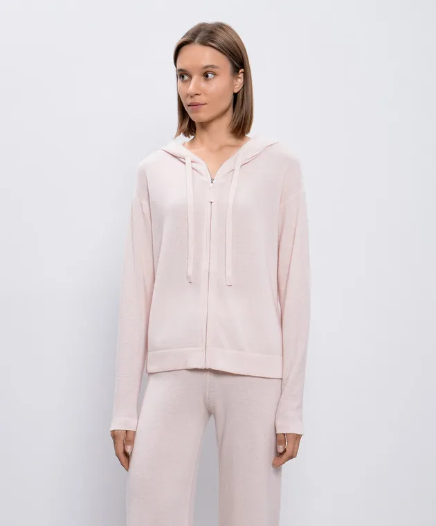 Allude Pink sports jacket made of wool and cashmere