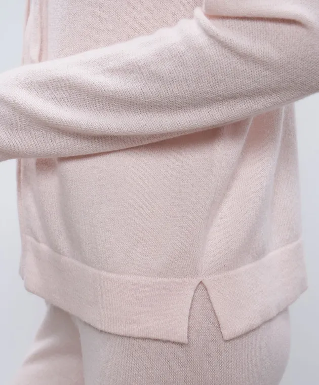 Allude Pink sports jacket made of wool and cashmere