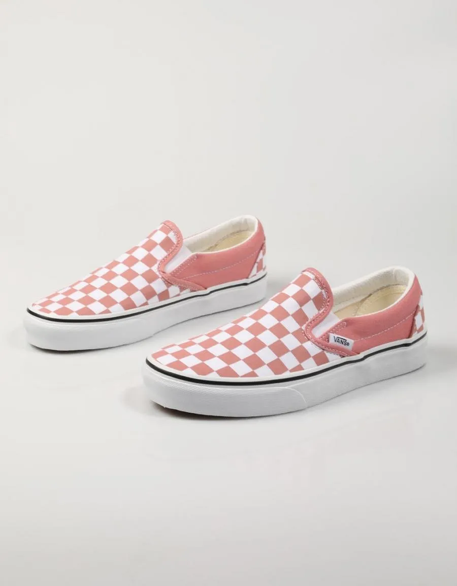  baskets VANS Slip On en Rose 78345