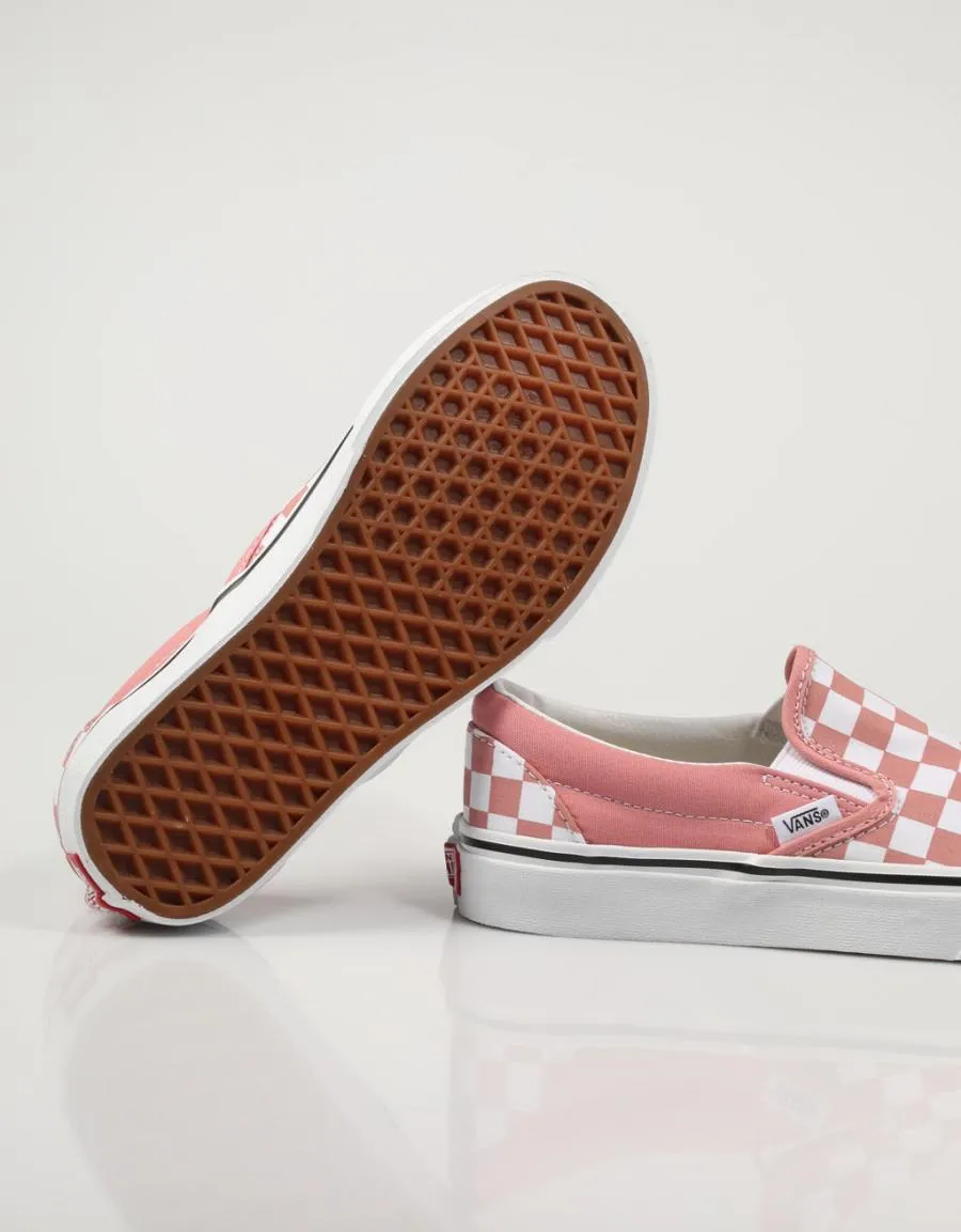  baskets VANS Slip On en Rose 78345