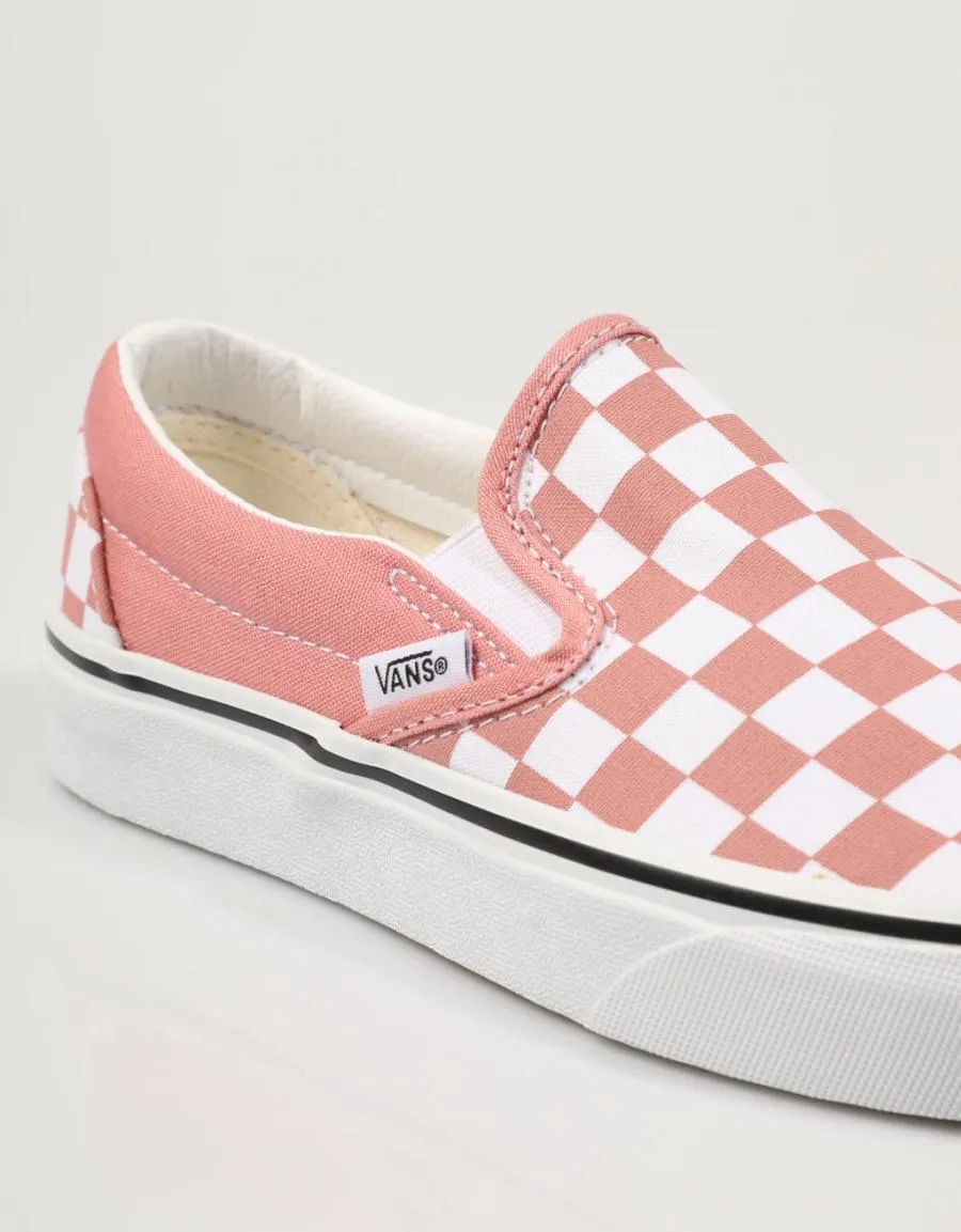  baskets VANS Slip On en Rose 78345