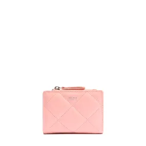 BILLETERA LEATHER ROSE COTTON