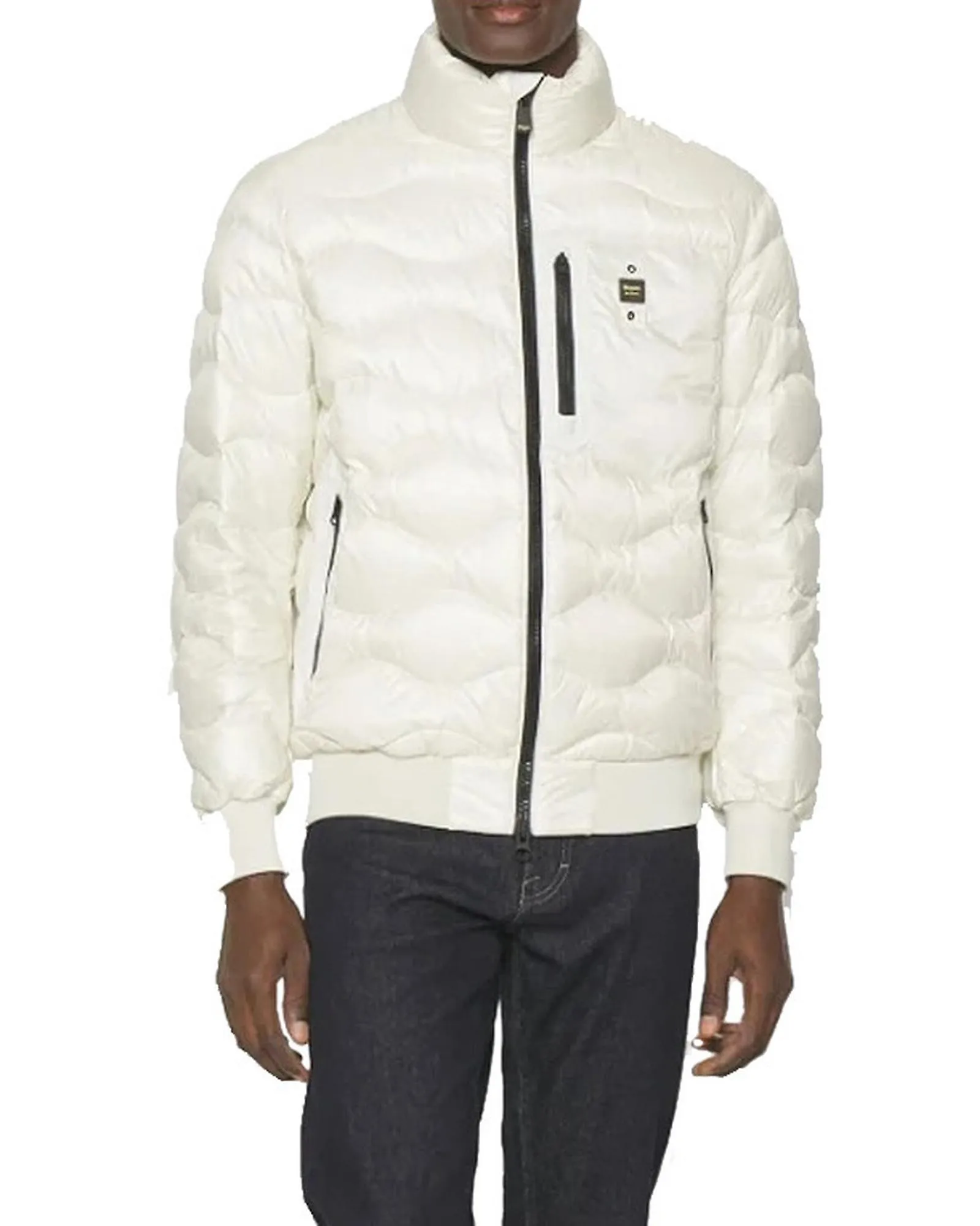 Blauer Zip-up Polyamide Jacket