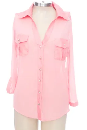 Blusa color Rosado - Pastel