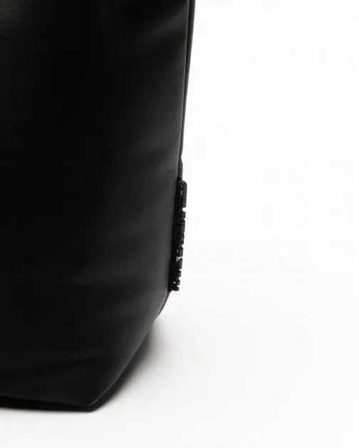 Bolso de hombro Karl Lagerfeld K/Ikonik 2.0 Nylon Zip Tote Negro