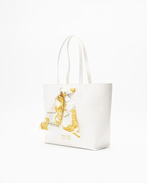 Bolso shopper Versace Jeans Couture 75VA4BAD Blanco