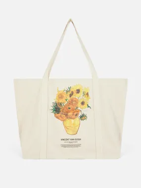 Bolso tote XL de Los girasoles de Vincent van Gogh