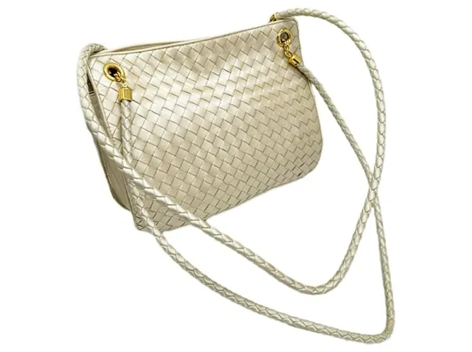 Bottega Veneta Intrecciato Dorado 