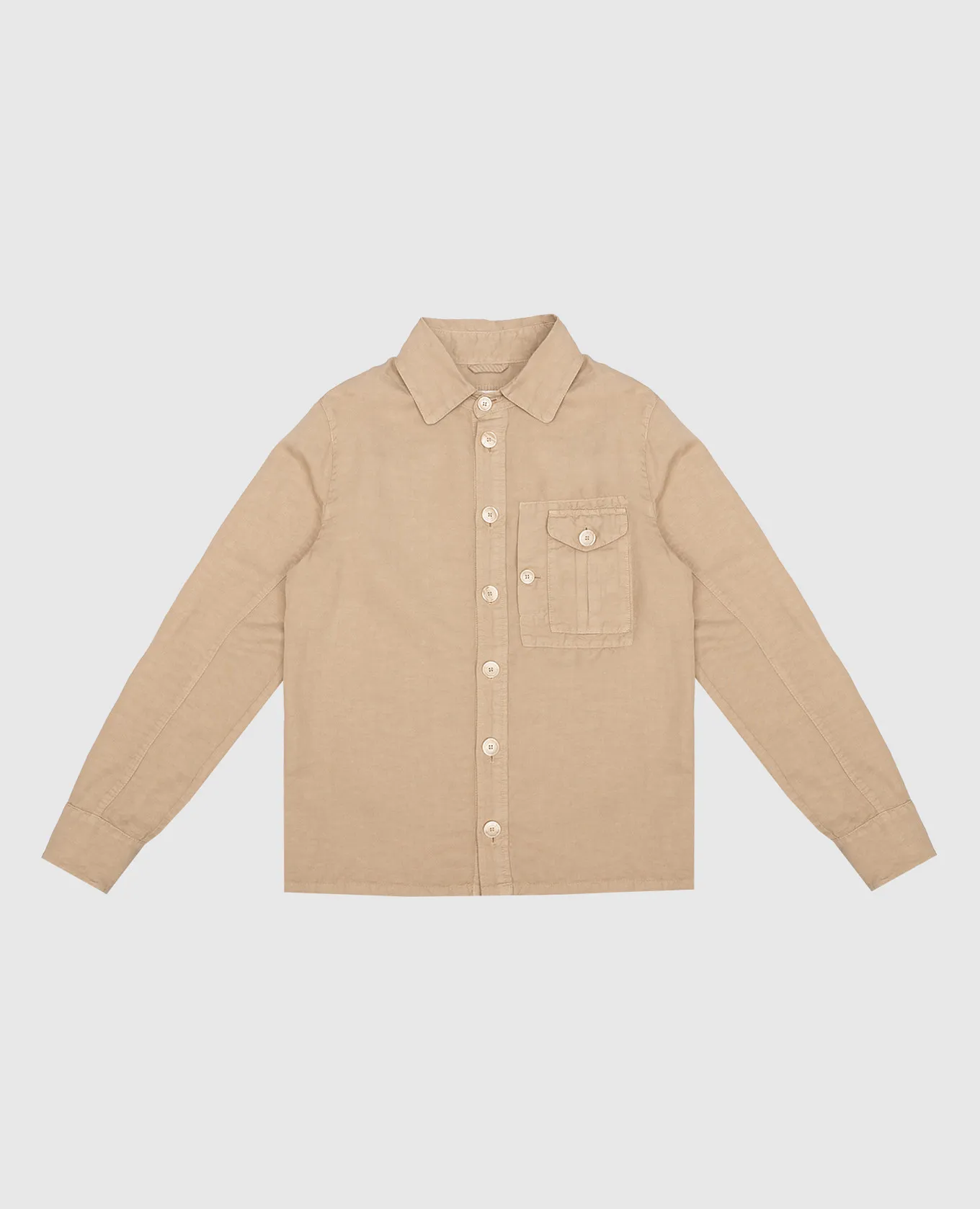 Brunello Cucinelli Children's brown shirt