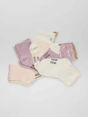 Calcetines de fantasía  - Pack de 5 - ROSA