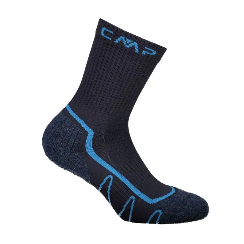 Calcetines de senderismo CMP Campagnolo POLY MID para hombre (Antracite Deep Lake)