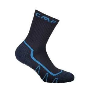 Calcetines de senderismo CMP Campagnolo POLY MID para hombre (Antracite Deep Lake)