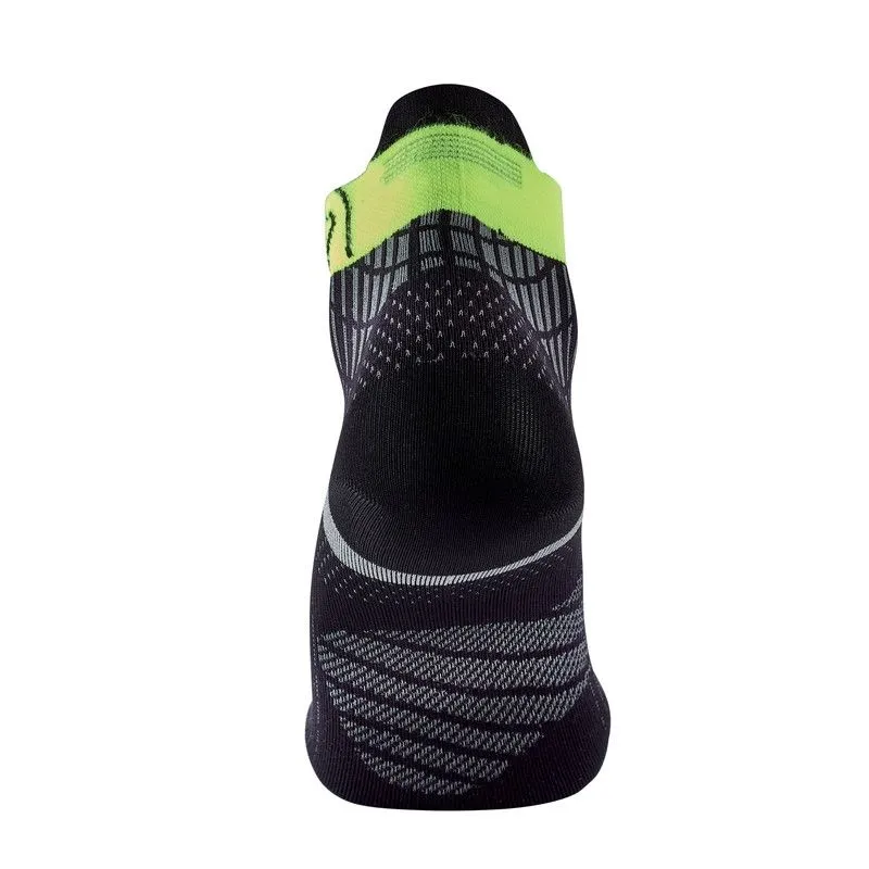 Calcetines para correr SIDAS Run Feel (Negro/Amarillo)