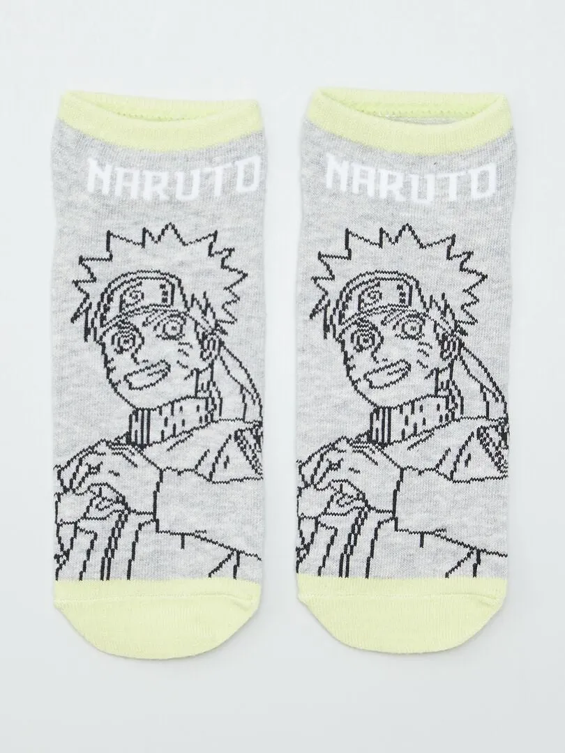 Calcetines 'Naruto' - Pack de 3 - AZUL