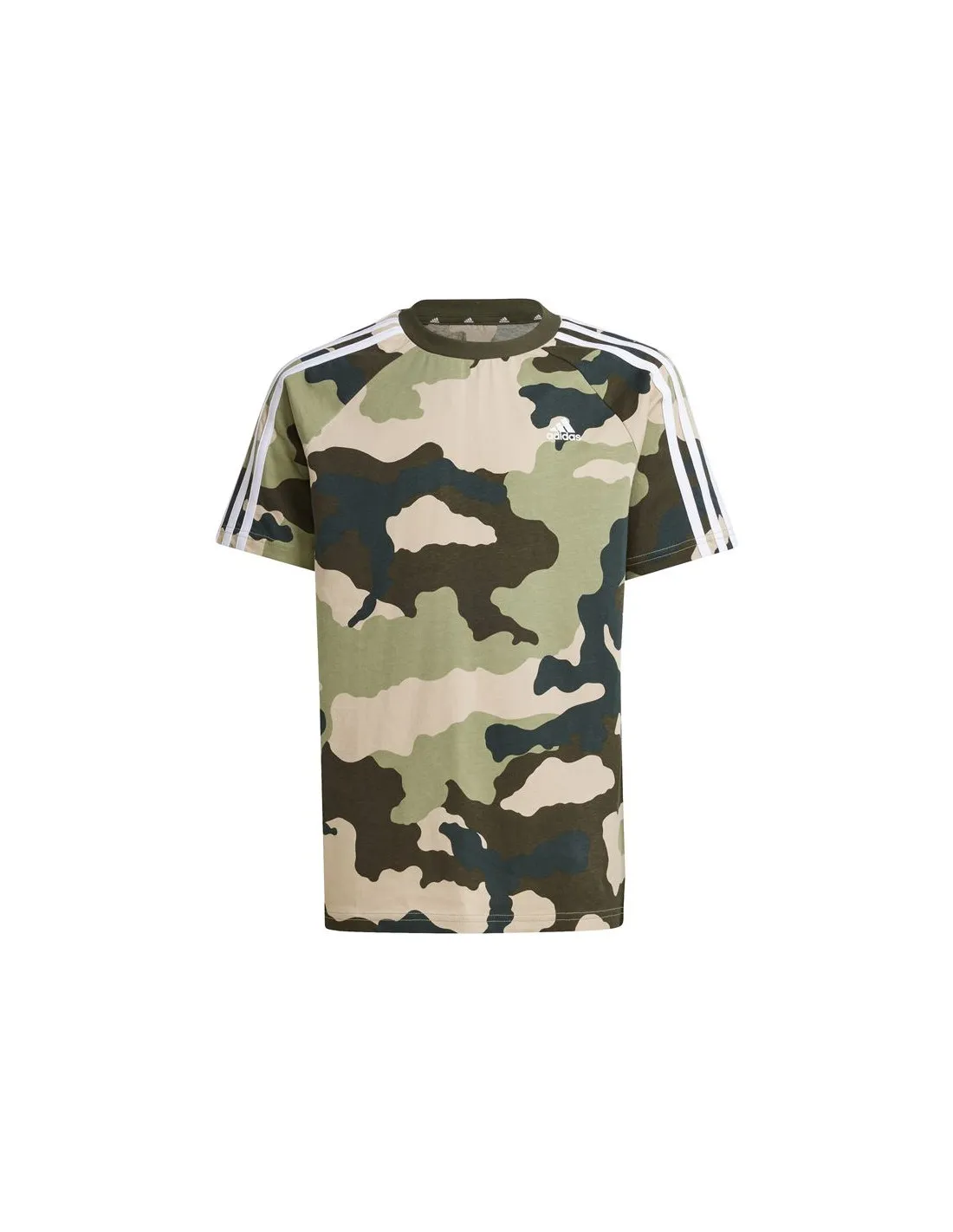 Camiseta adidas Camo Infantil Verde