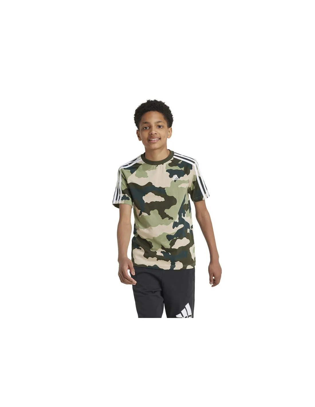 Camiseta adidas Camo Infantil Verde