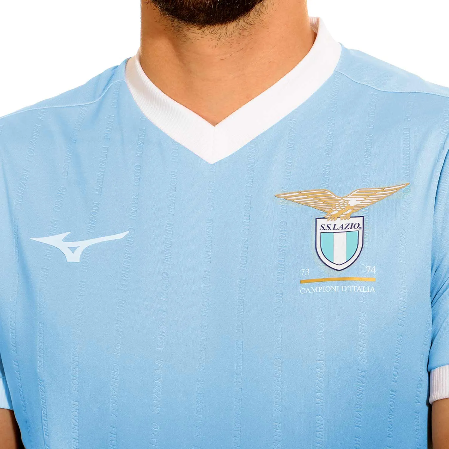 Camiseta Mizuno Lazio Edicion Especial 50 aniversario