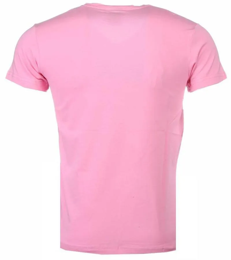 Camisetas - Super Family - Rosado