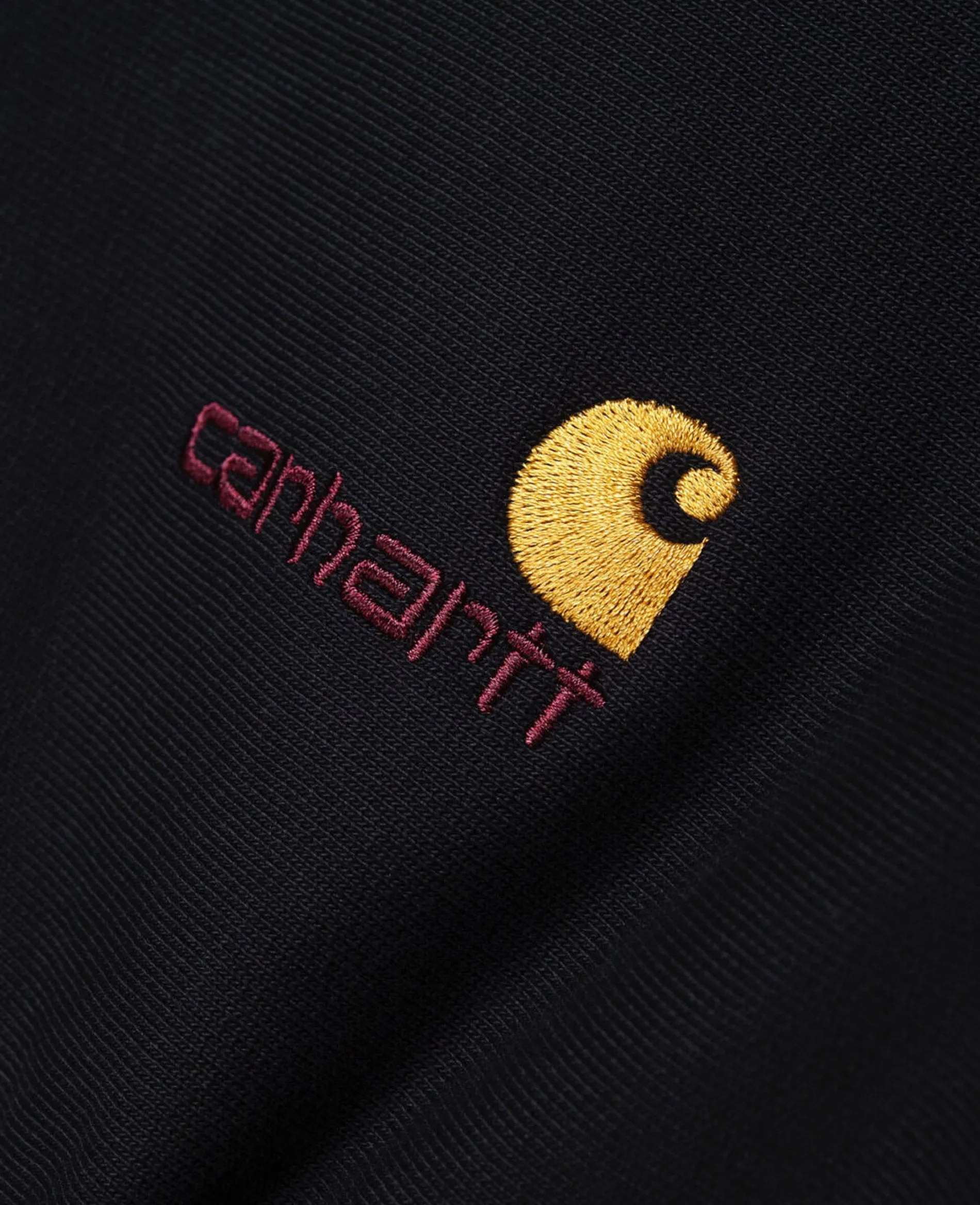 Carhartt WIP Half Zip American Script Sweatshirt