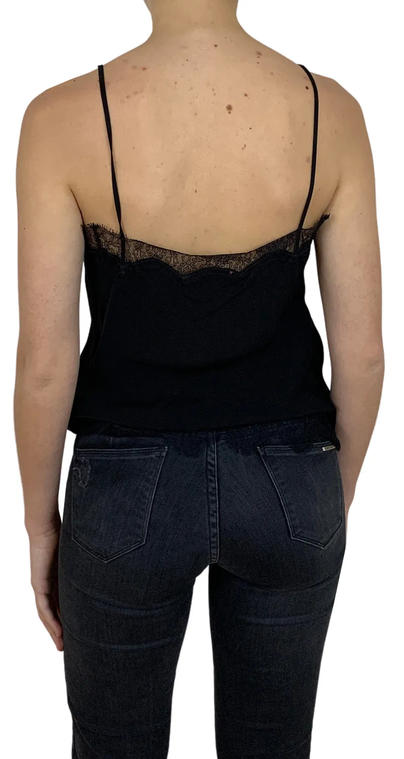 CAROLINA HERRERA Top Seda Negro