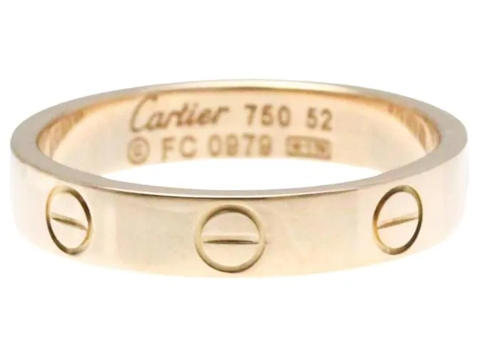 Cartier Love Dorado 