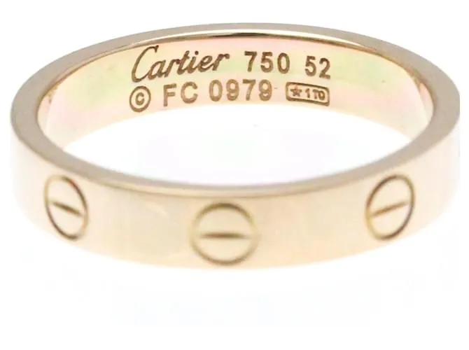 Cartier Love Dorado 