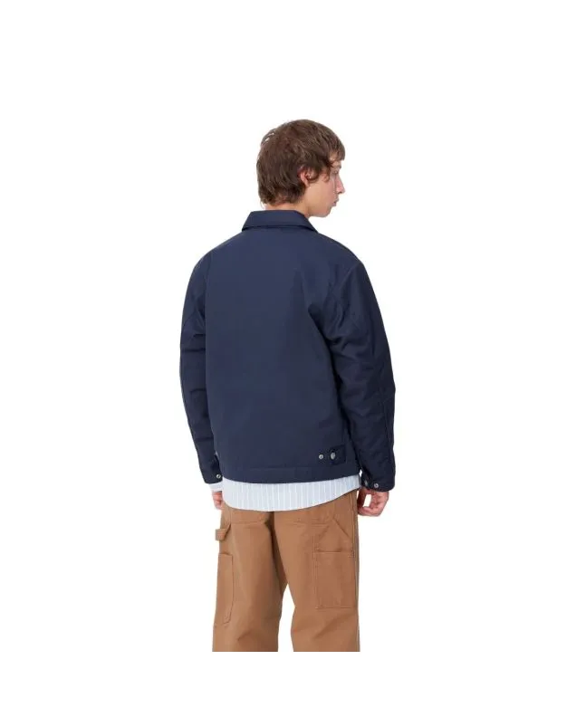 CAZADORA CARHARTT WIP MODULE SCRIPT JACKET AIR FORCE BLUEWHITE