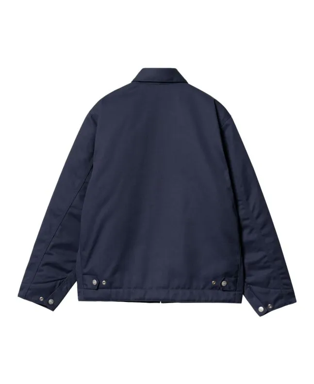 CAZADORA CARHARTT WIP MODULE SCRIPT JACKET AIR FORCE BLUEWHITE