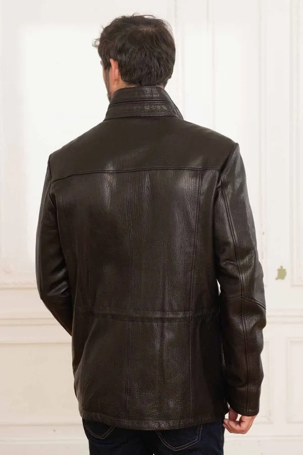 Cazadora Hombre Univers Du Luxe Marco Agneau Jumbo Black