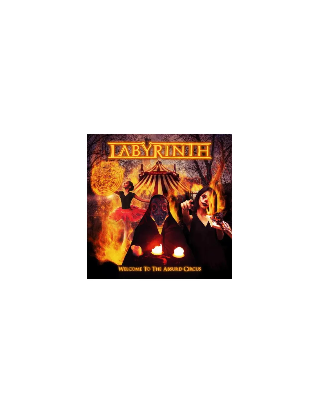 CD LABYRINTH  ALBUM WELCOME TO THE ABSURD CIRCUS