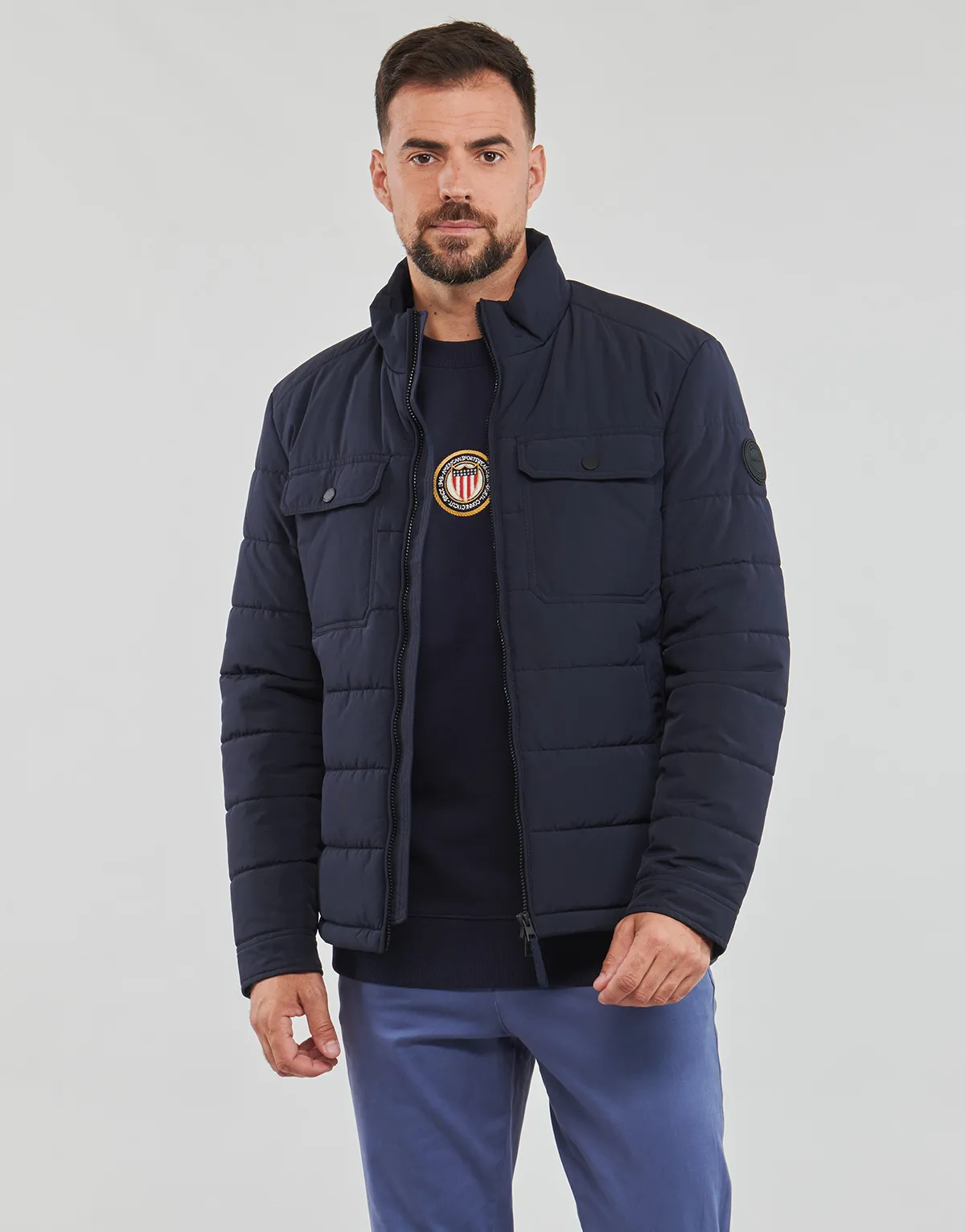 CHANNEL QUILTED JACKET