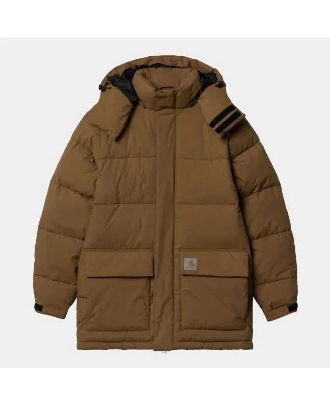 Chaqueta acolchada Carhartt WIP Milter Jacket Tamarind