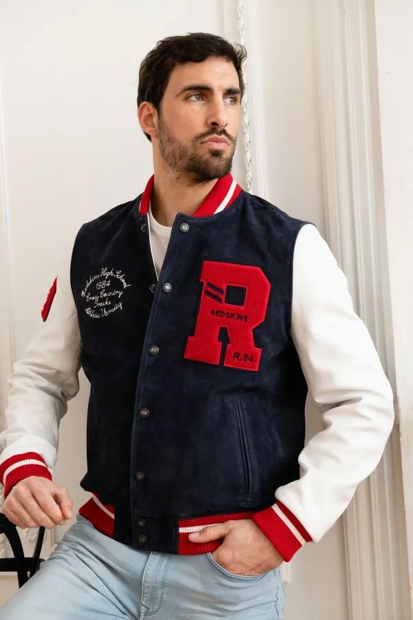 Chaqueta Hombre Redskins Clan Muster Navy White