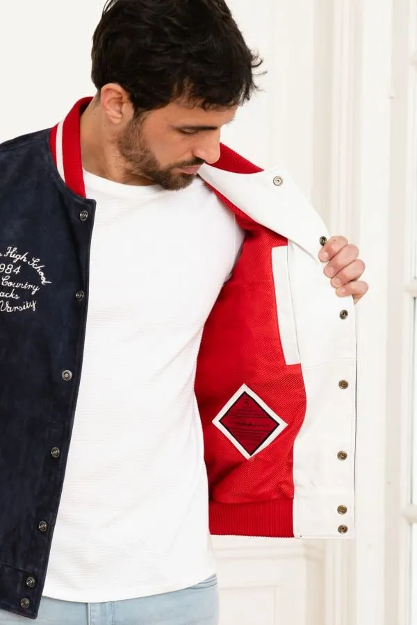 Chaqueta Hombre Redskins Clan Muster Navy White