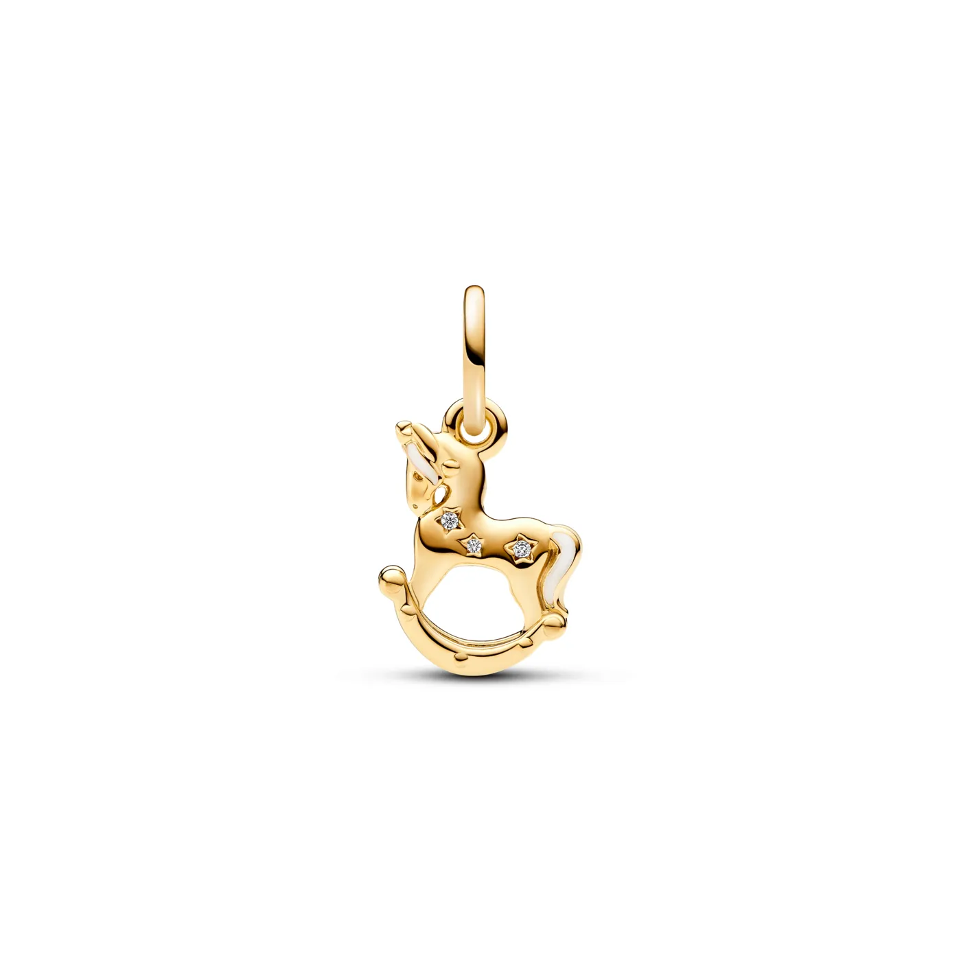 Charm Pandora Unicornio Balancin Dorado 762978C01