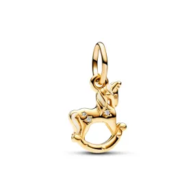 Charm Pandora Unicornio Balancin Dorado 762978C01