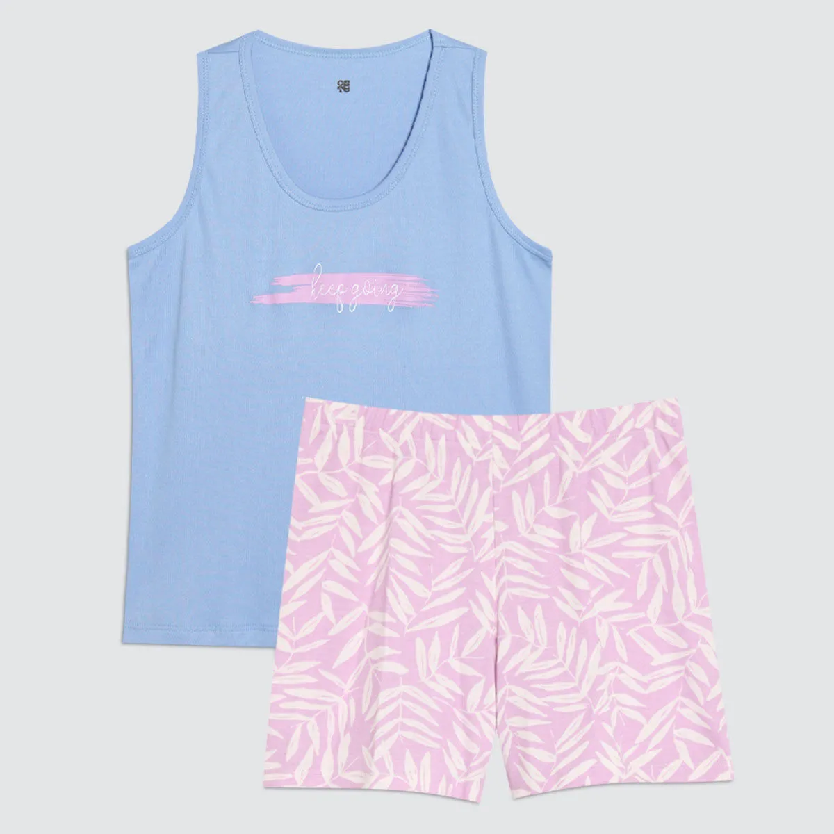 Conjunto De Pijama Con Short