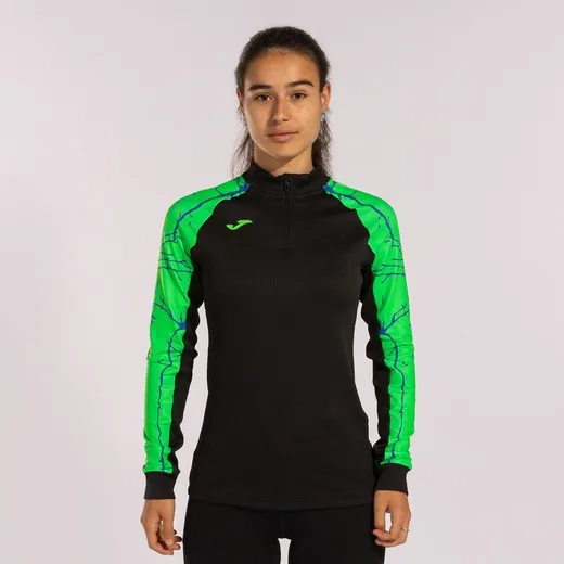 Elite Ix Sweatshirt Black Fluor Green