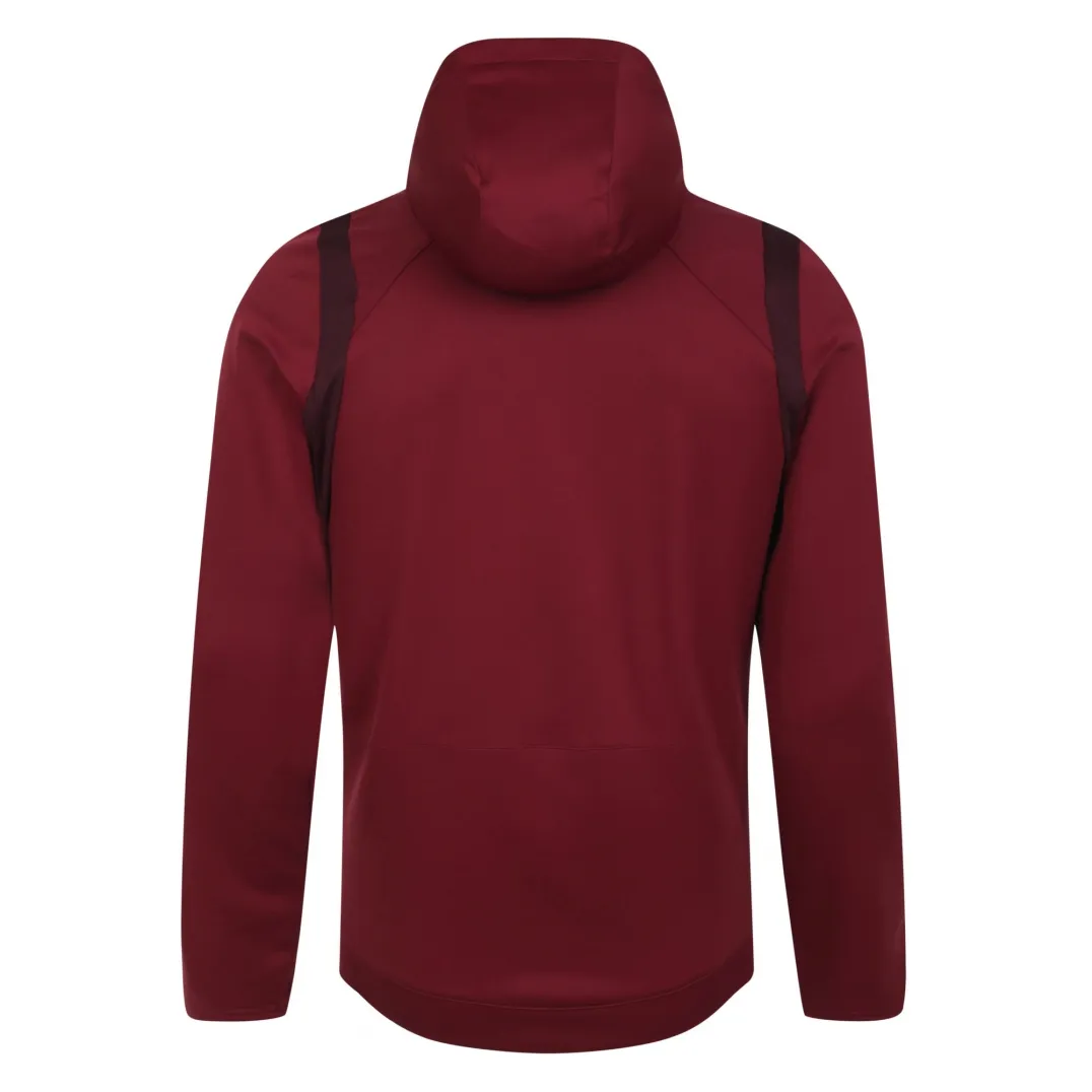 ENGLAND HOODED JACKET (O2) TIBETAN RED / ZINFANDEL / FLAME SCARLET