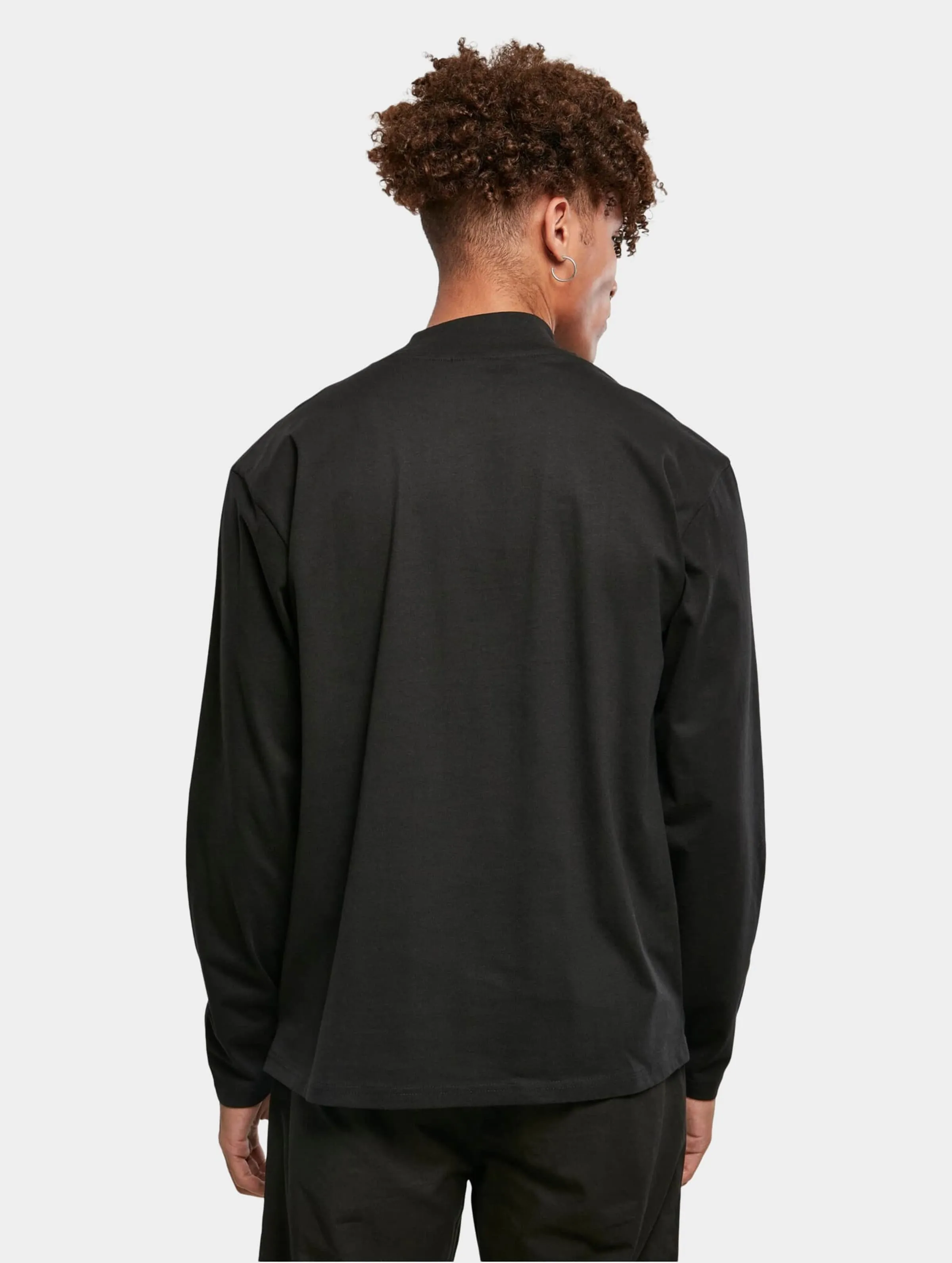 Heavy Boxy Mock Neck