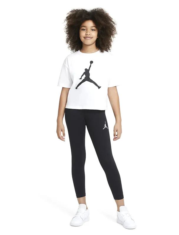 Jordan Girls Jumpman Graphic Core Boxy Tee "White"