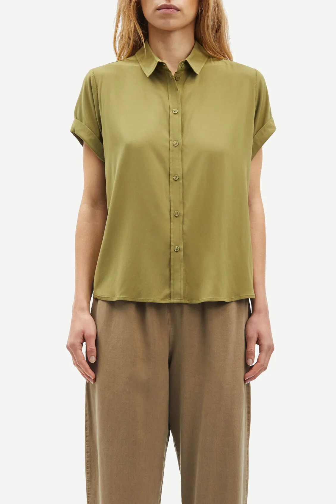 Majan Shirt in Olive Drab