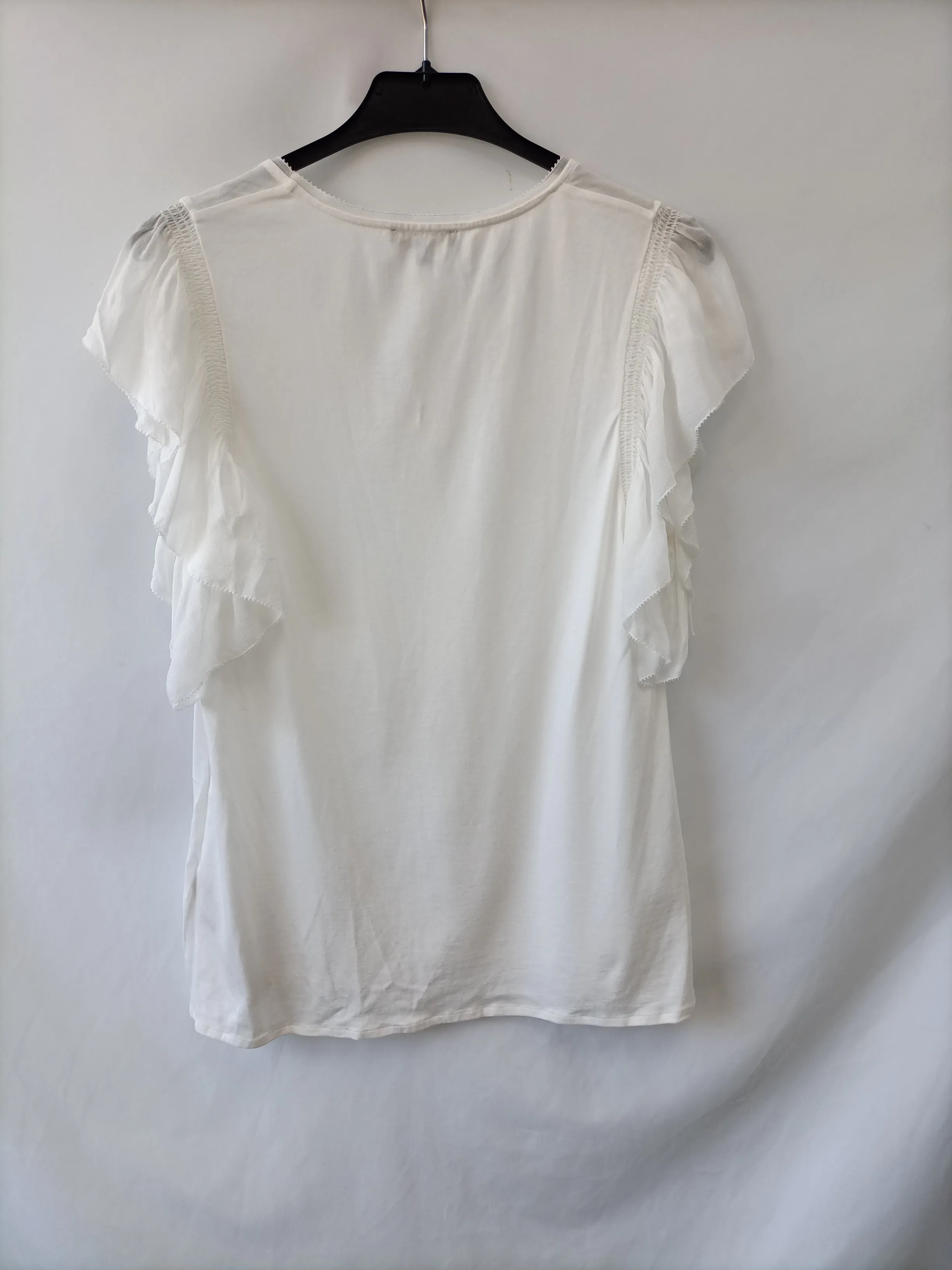 MASSIMO DUTTI.Blusa 100% seda T.s