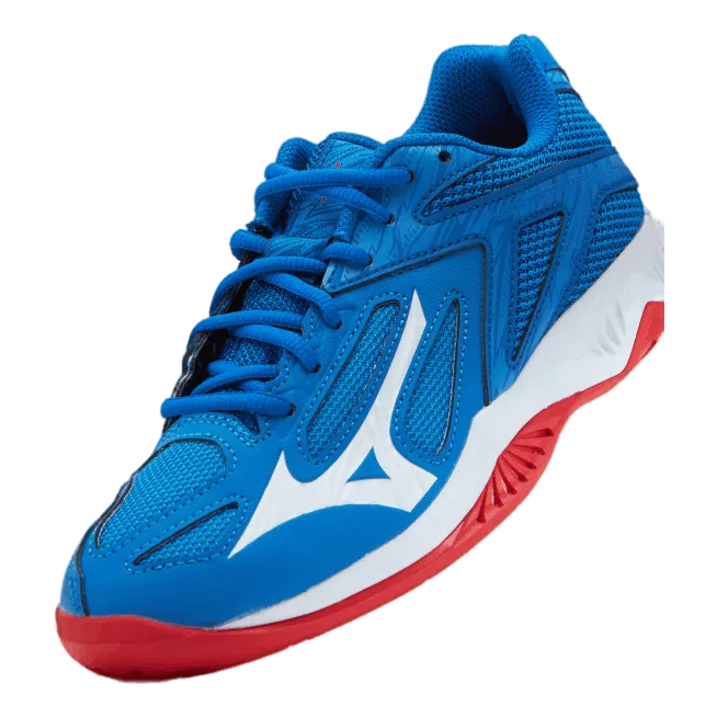 Mizuno Lightning Star Z6 Junior French Blue / White / Fiery Re