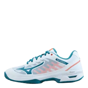 Mizuno Wave Exceed Sl 2 Cc White / Harbor Blue / Firecrac