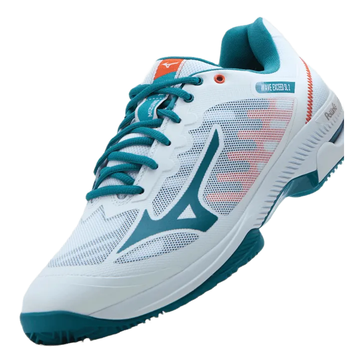 Mizuno Wave Exceed Sl 2 Cc White / Harbor Blue / Firecrac