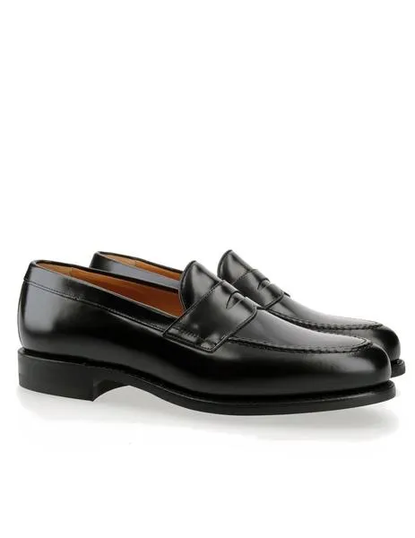 Mocasines Berwick 9628 goma negro